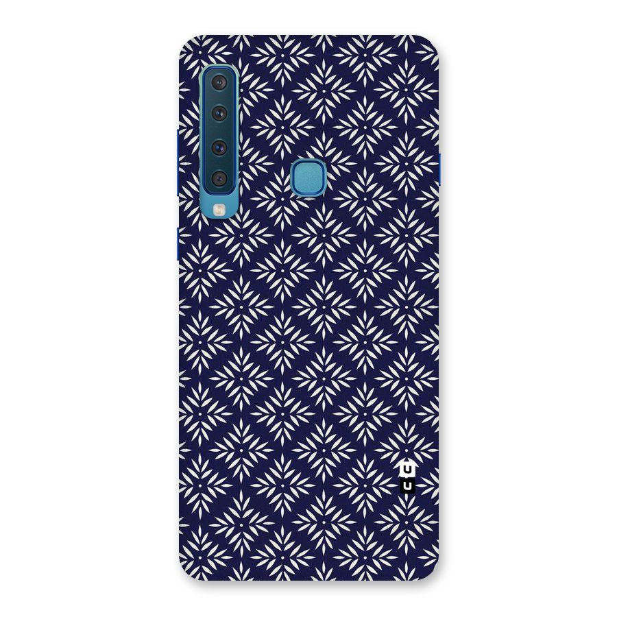 White Petals Pattern Back Case for Galaxy A9 (2018)