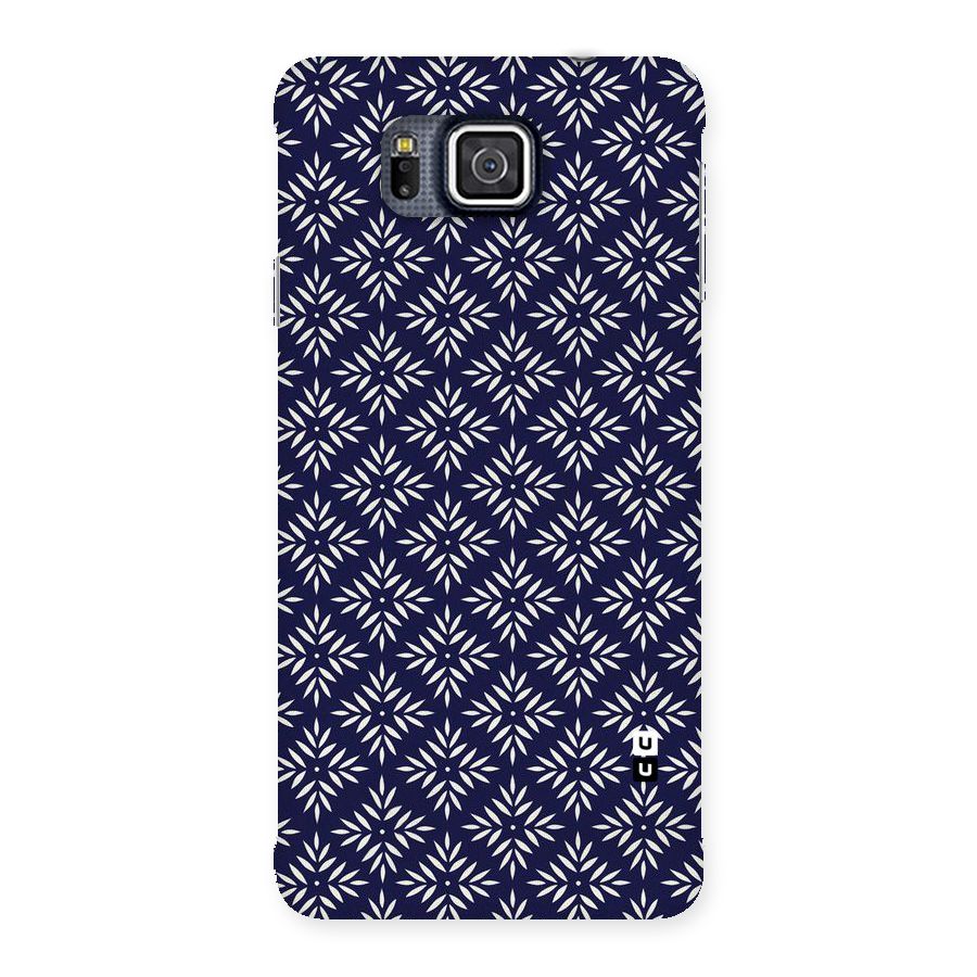 White Petals Pattern Back Case for Galaxy Alpha
