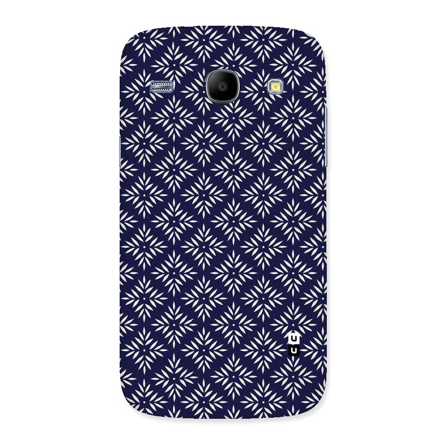 White Petals Pattern Back Case for Galaxy Core