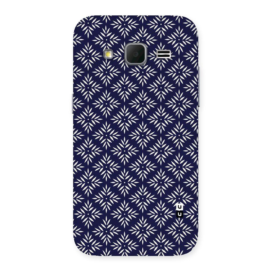 White Petals Pattern Back Case for Galaxy Core Prime