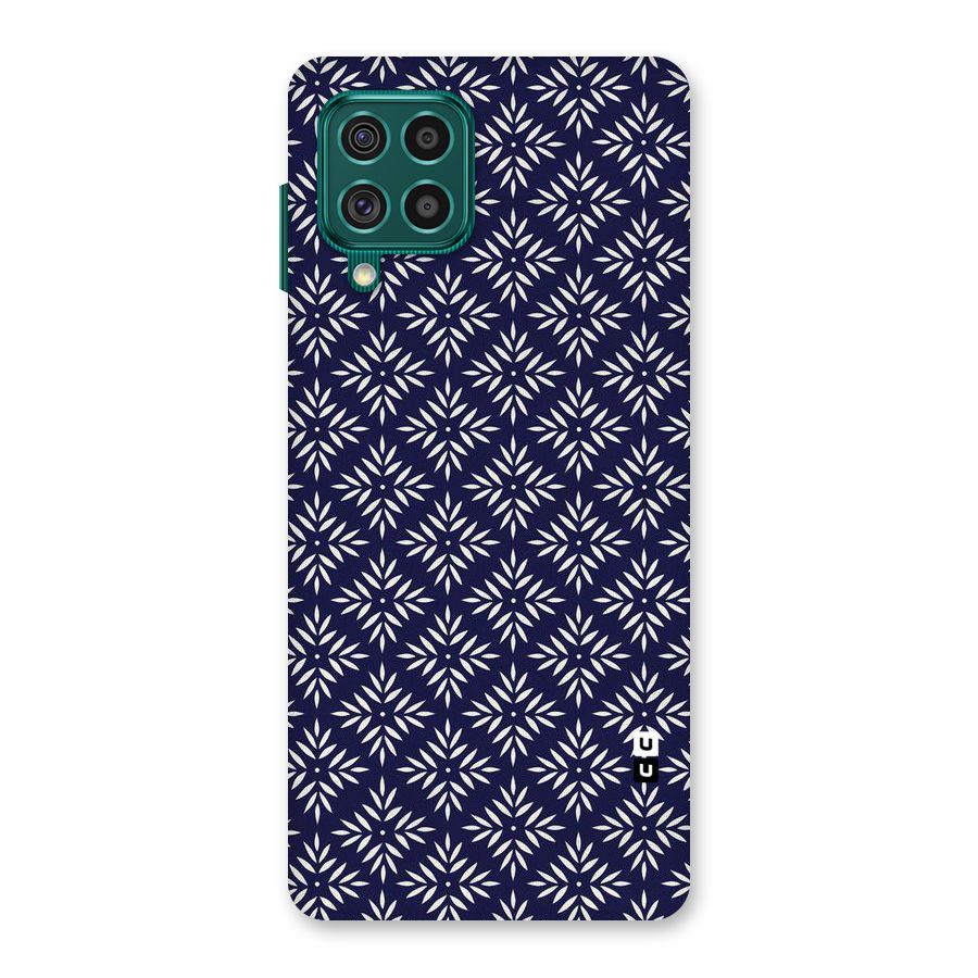 White Petals Pattern Back Case for Galaxy F62