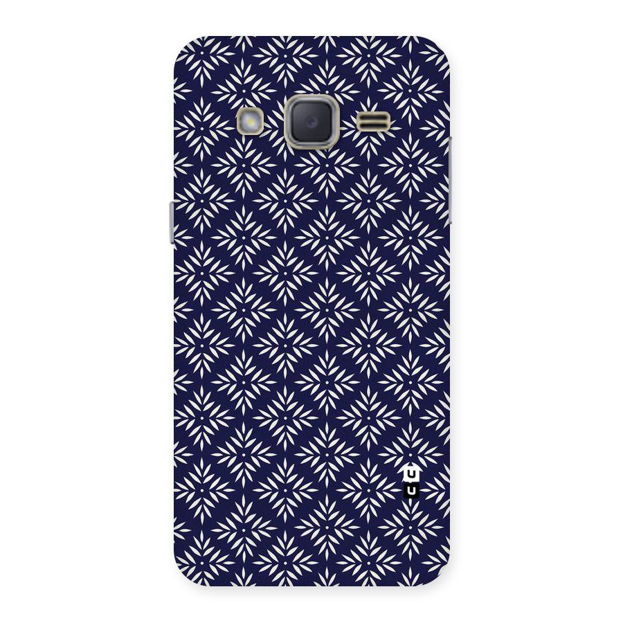 White Petals Pattern Back Case for Galaxy J2