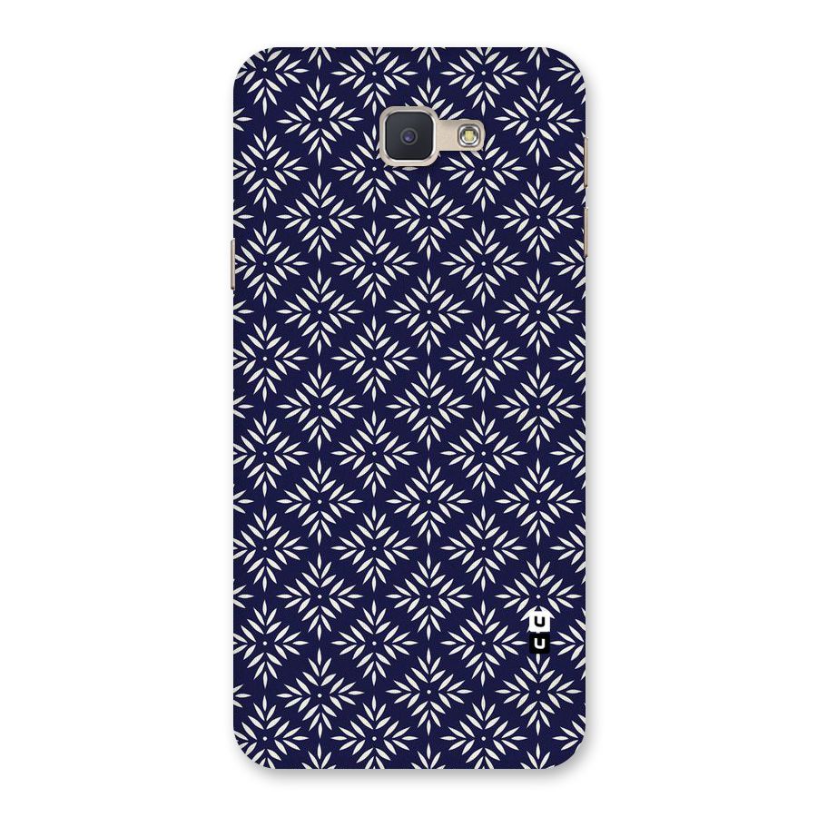 White Petals Pattern Back Case for Galaxy J5 Prime