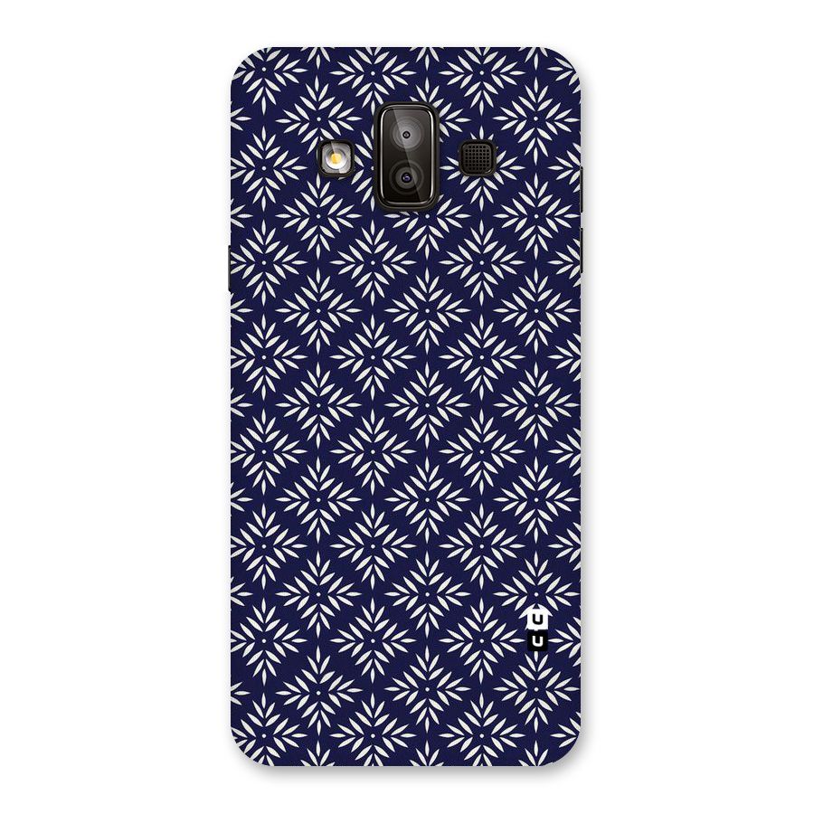 White Petals Pattern Back Case for Galaxy J7 Duo