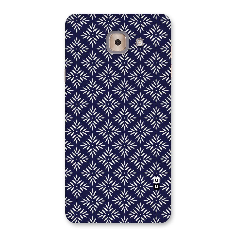White Petals Pattern Back Case for Galaxy J7 Max