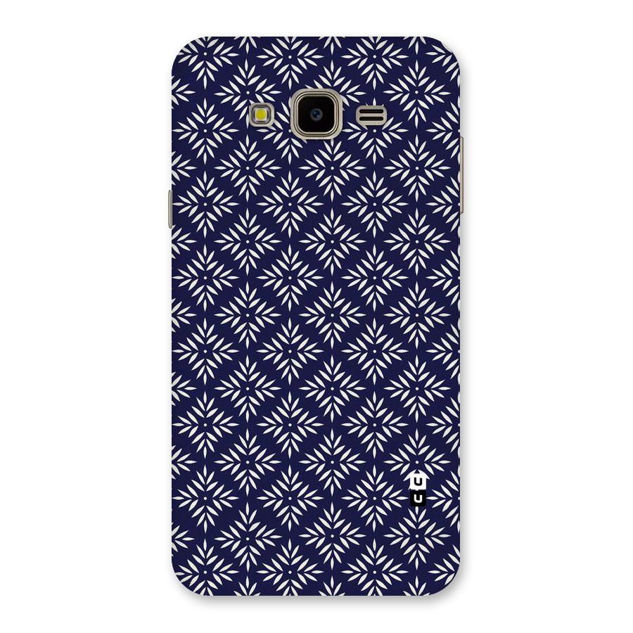 White Petals Pattern Back Case for Galaxy J7 Nxt