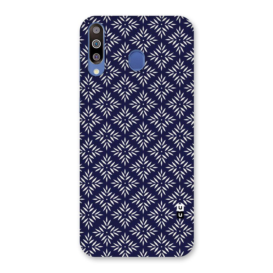 White Petals Pattern Back Case for Galaxy M30