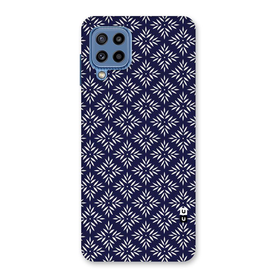 White Petals Pattern Back Case for Galaxy M32