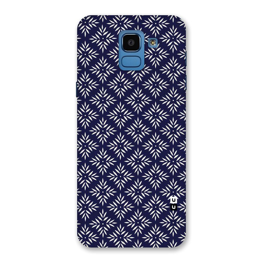 White Petals Pattern Back Case for Galaxy On6