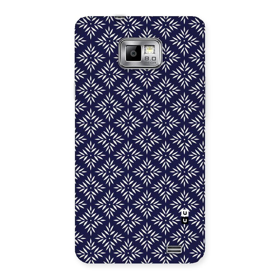 White Petals Pattern Back Case for Galaxy S2