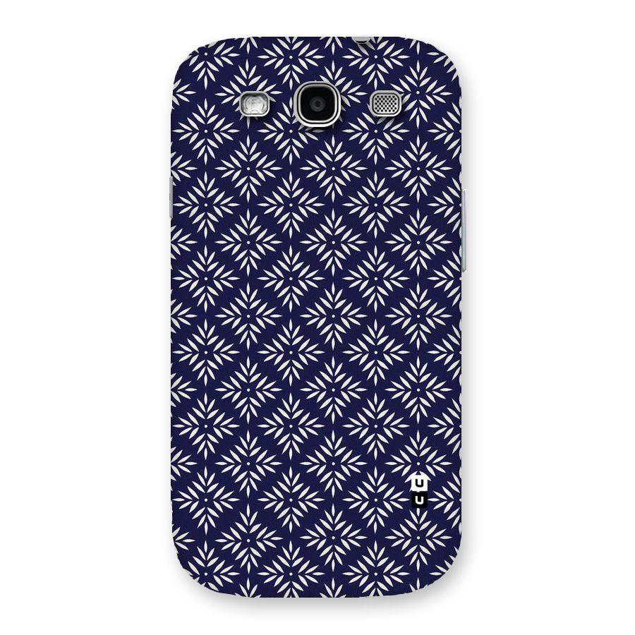 White Petals Pattern Back Case for Galaxy S3