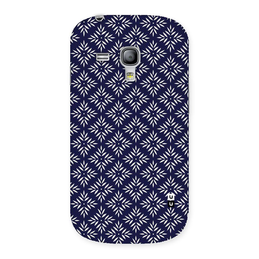 White Petals Pattern Back Case for Galaxy S3 Mini