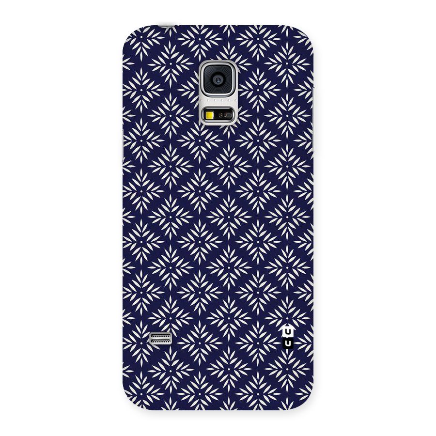 White Petals Pattern Back Case for Galaxy S5 Mini