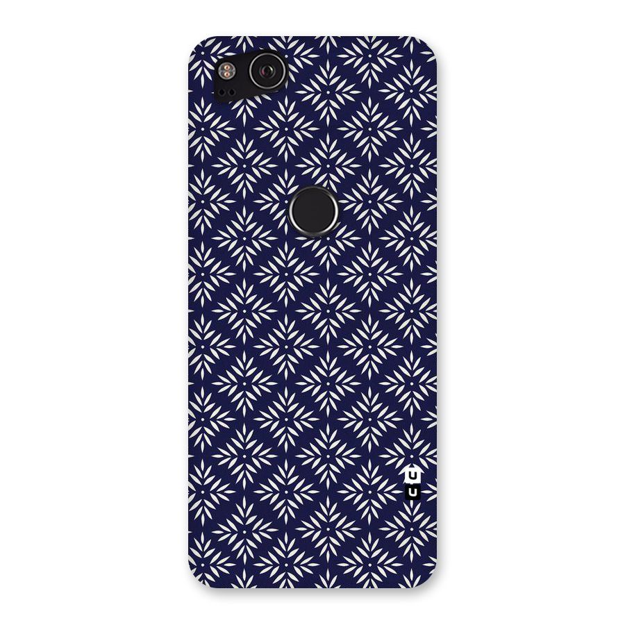 White Petals Pattern Back Case for Google Pixel 2