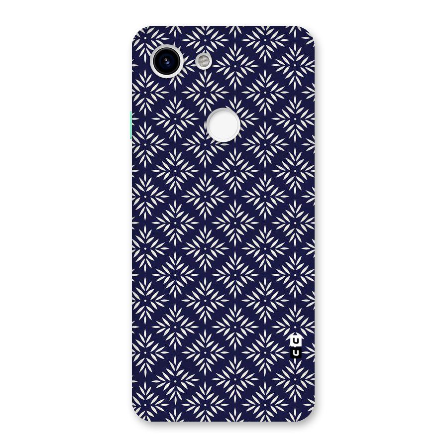 White Petals Pattern Back Case for Google Pixel 3