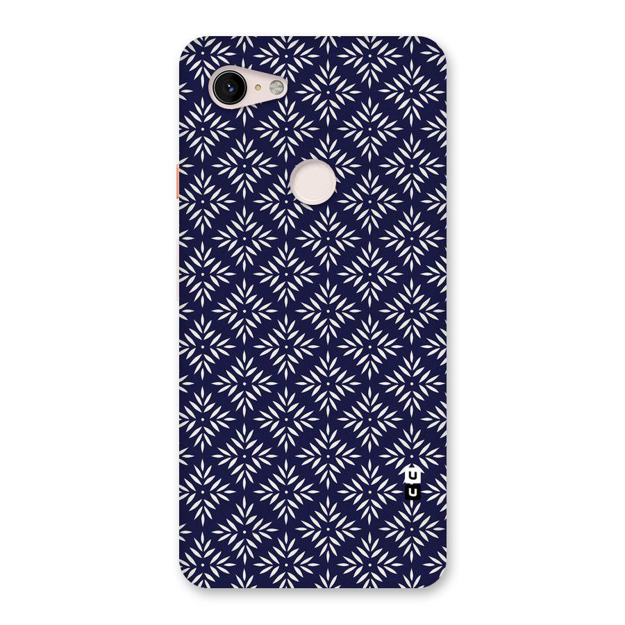 White Petals Pattern Back Case for Google Pixel 3 XL