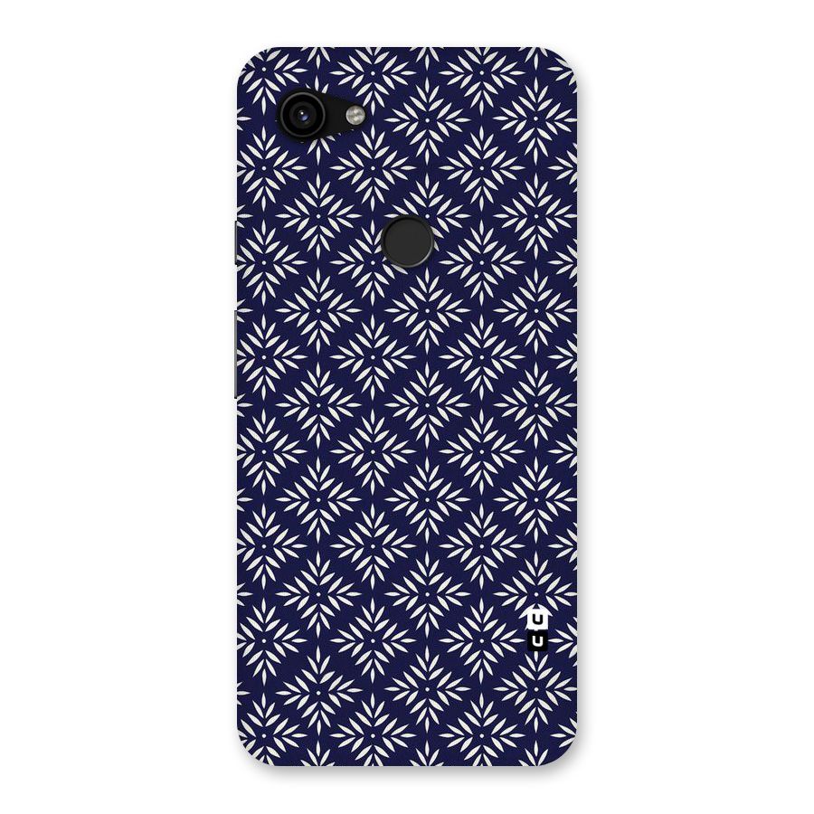 White Petals Pattern Back Case for Google Pixel 3a XL