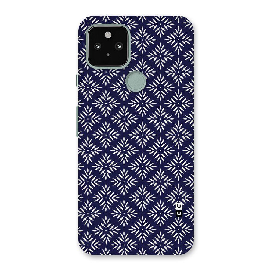 White Petals Pattern Back Case for Google Pixel 5