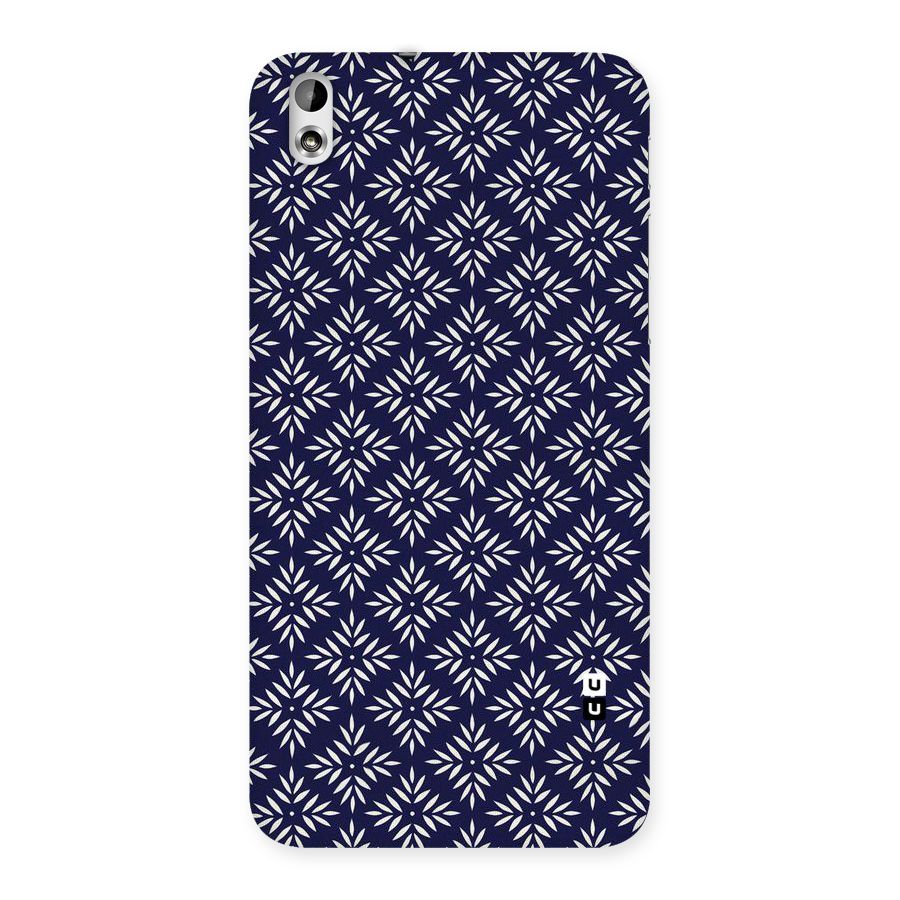 White Petals Pattern Back Case for HTC Desire 816g