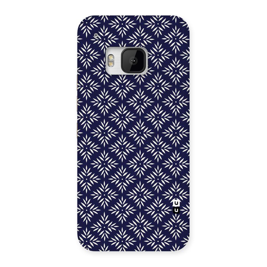 White Petals Pattern Back Case for HTC One M9