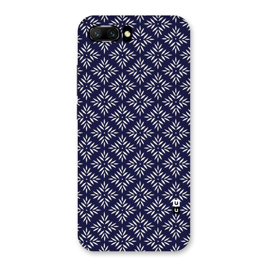 White Petals Pattern Back Case for Honor 10