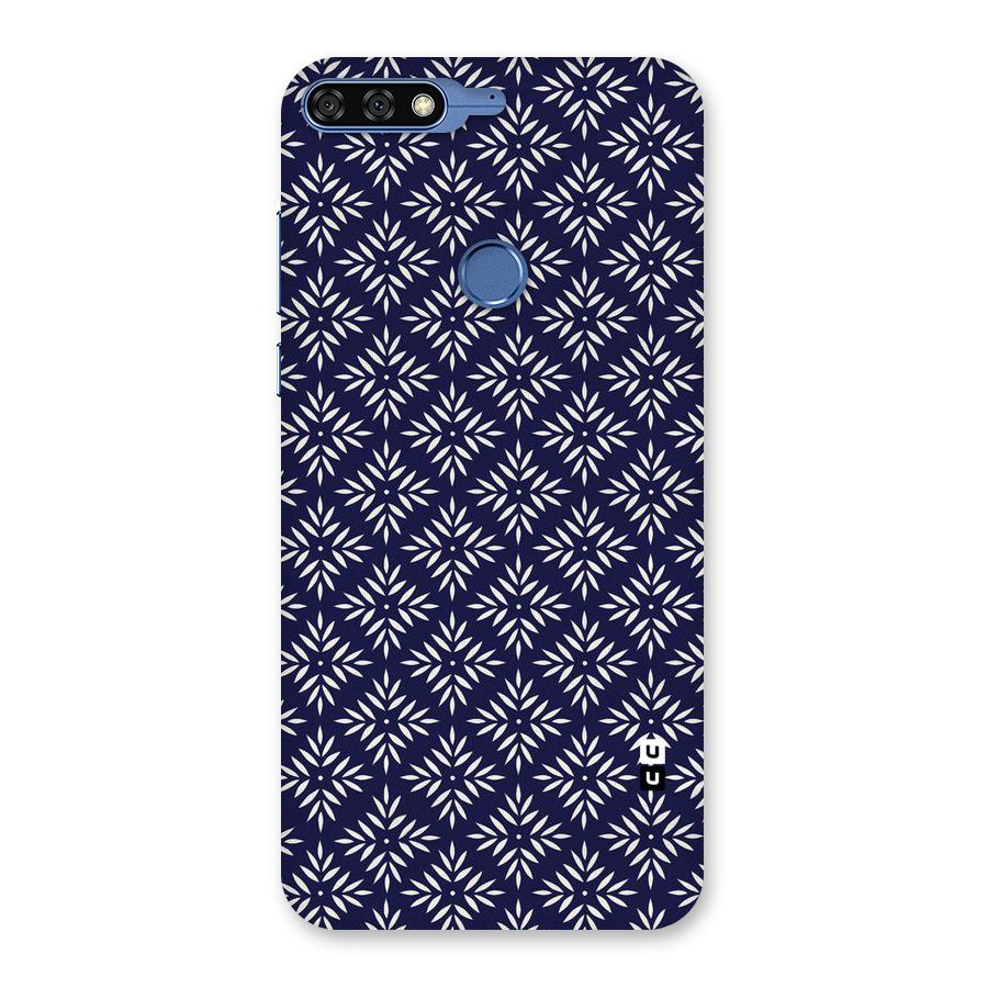 White Petals Pattern Back Case for Honor 7C