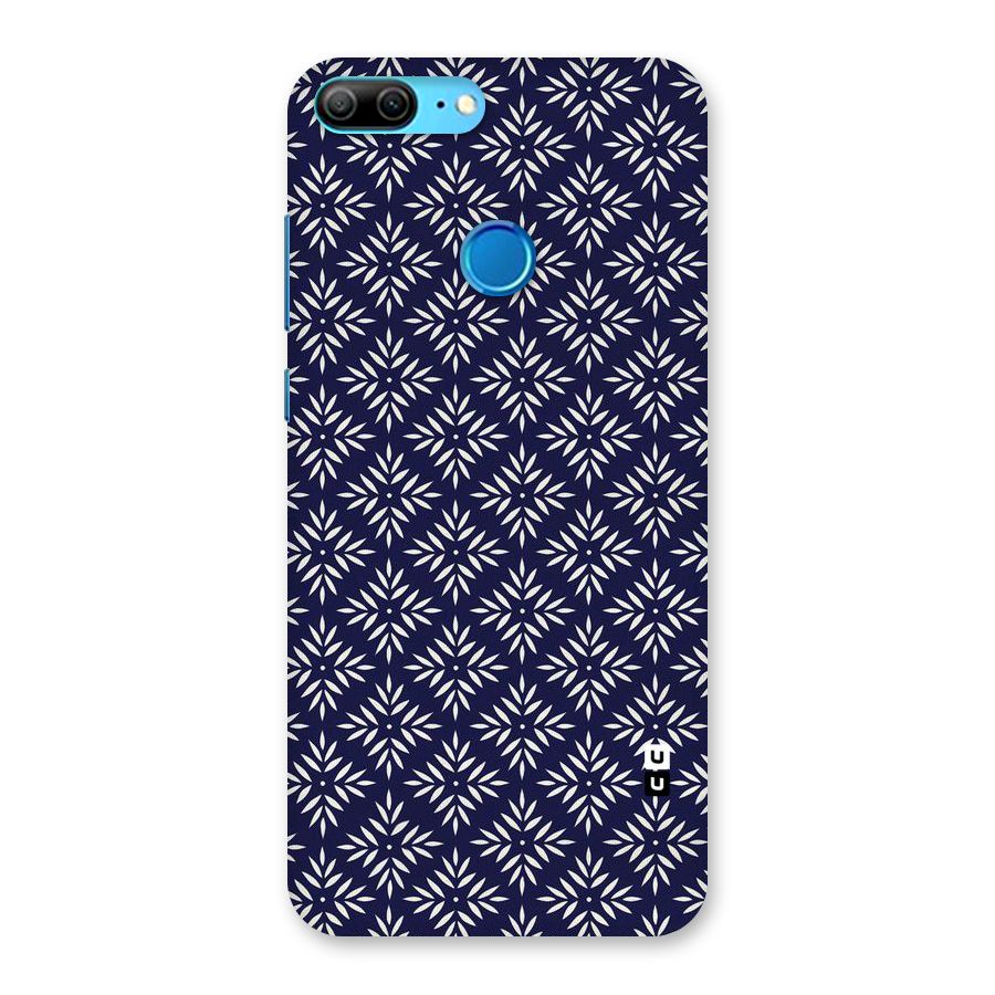 White Petals Pattern Back Case for Honor 9 Lite