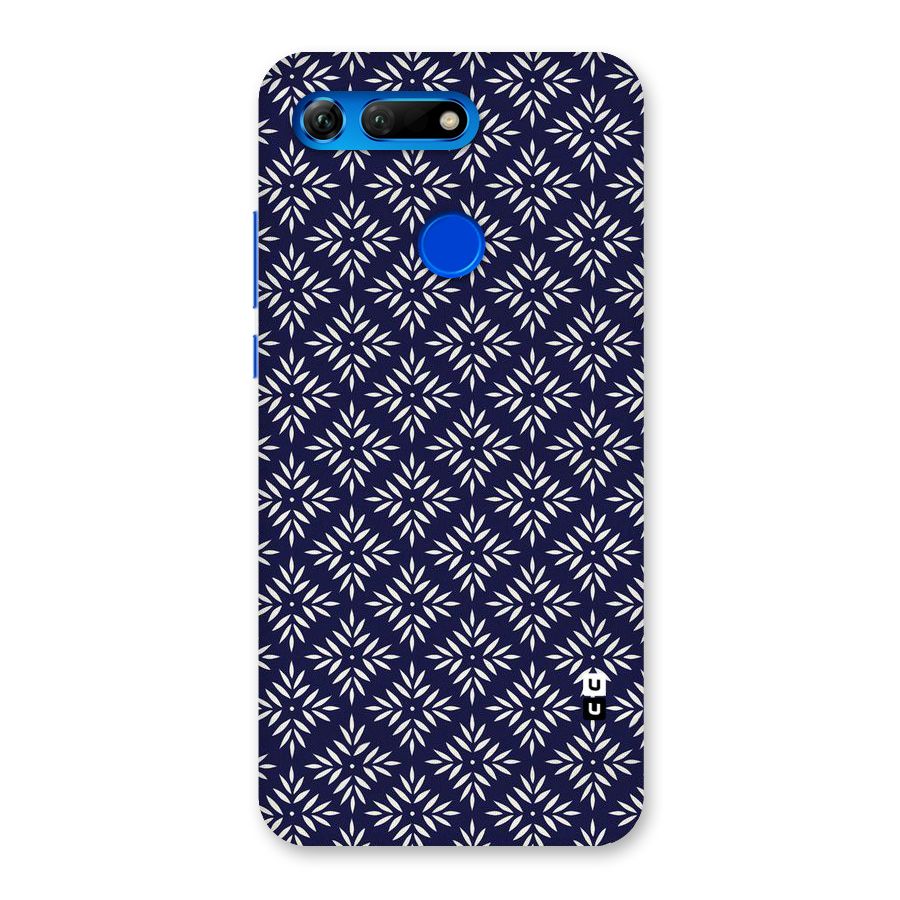 White Petals Pattern Back Case for Honor View 20