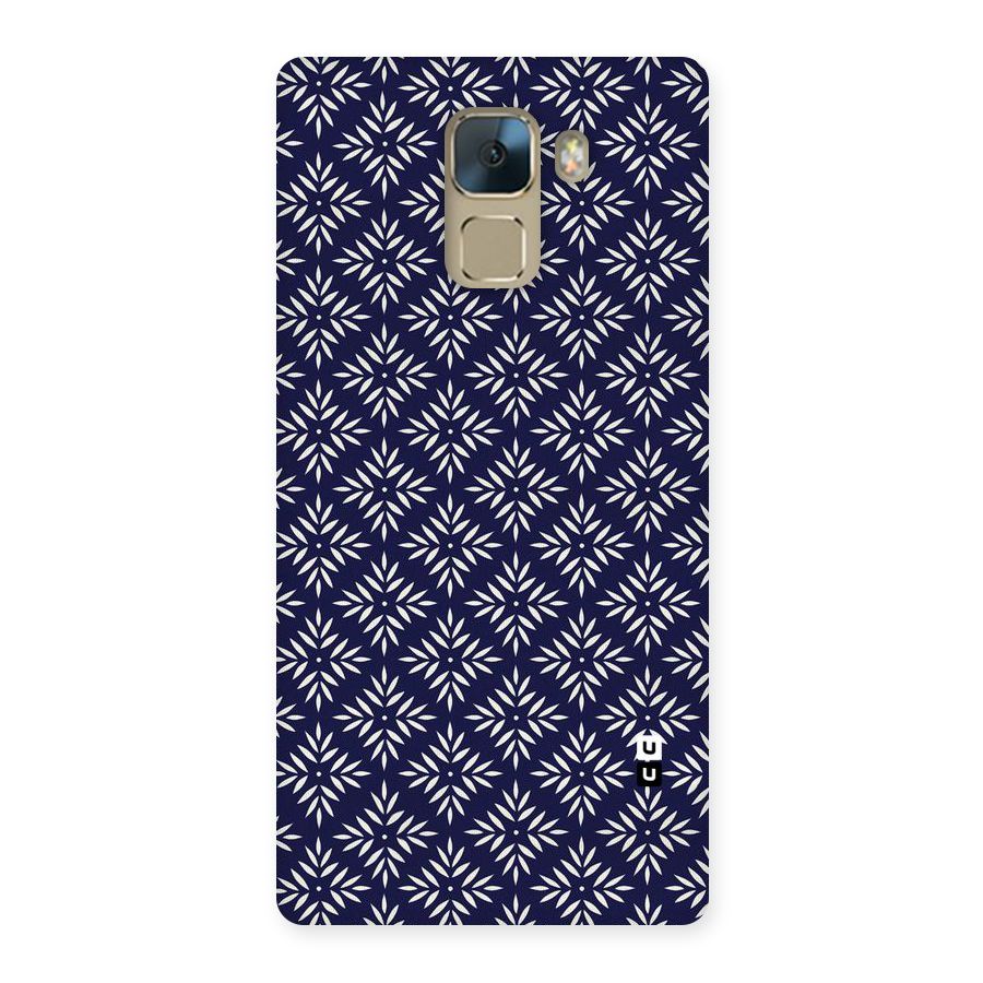 White Petals Pattern Back Case for Huawei Honor 7