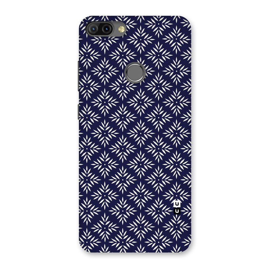 White Petals Pattern Back Case for Infinix Hot 6 Pro