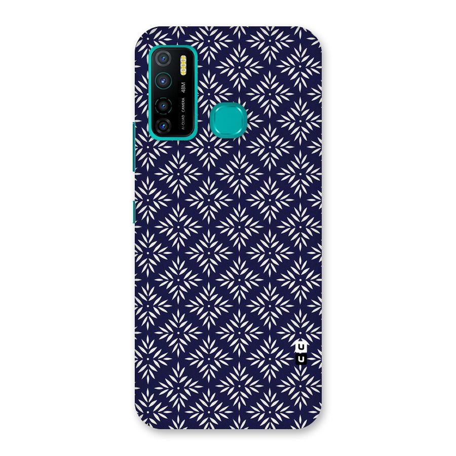 White Petals Pattern Back Case for Infinix Hot 9 Pro