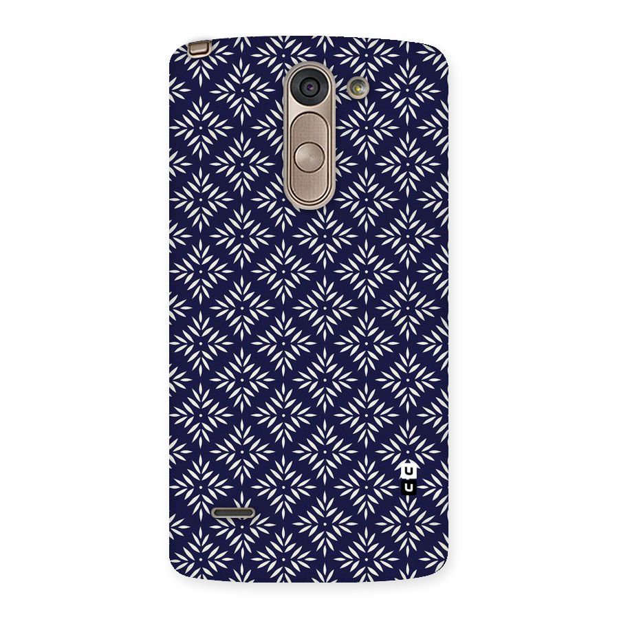 White Petals Pattern Back Case for LG G3 Stylus