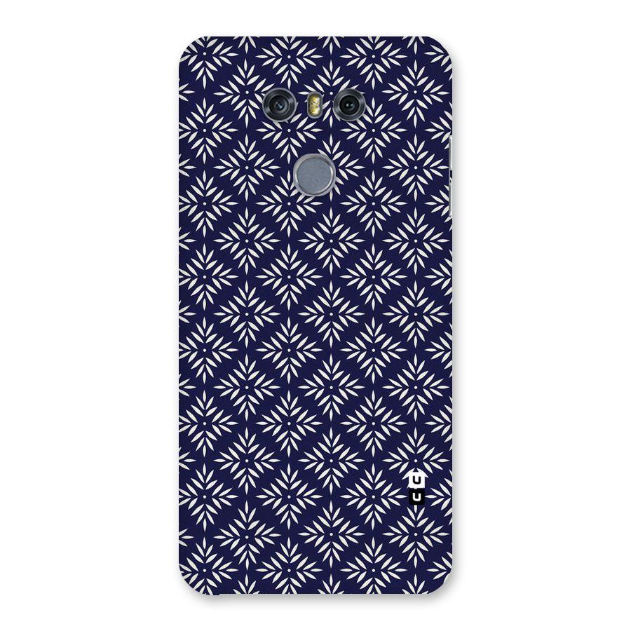 White Petals Pattern Back Case for LG G6