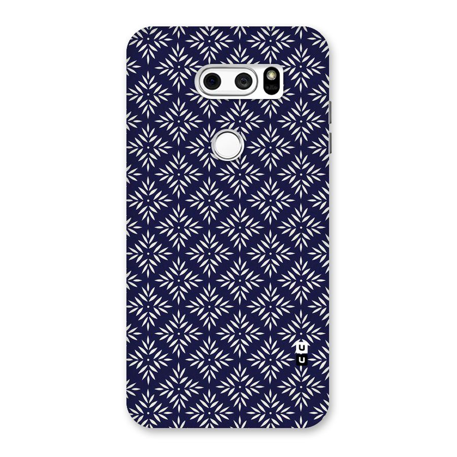 White Petals Pattern Back Case for LG V30