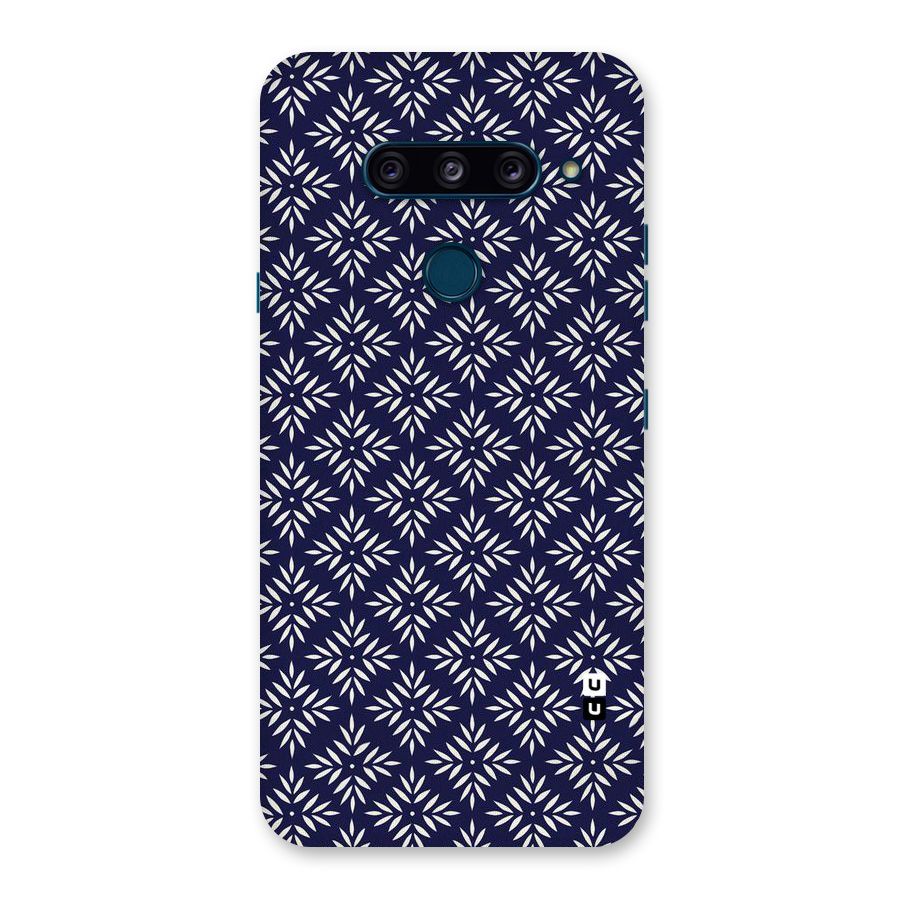 White Petals Pattern Back Case for LG  V40 ThinQ