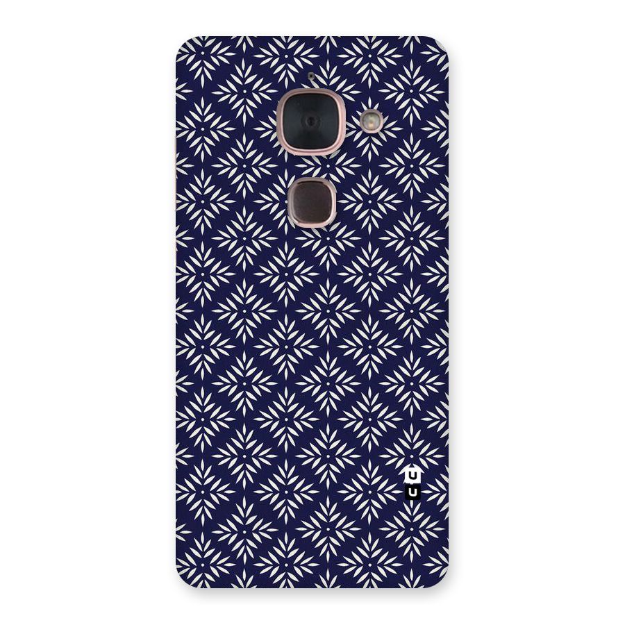 White Petals Pattern Back Case for Le Max 2