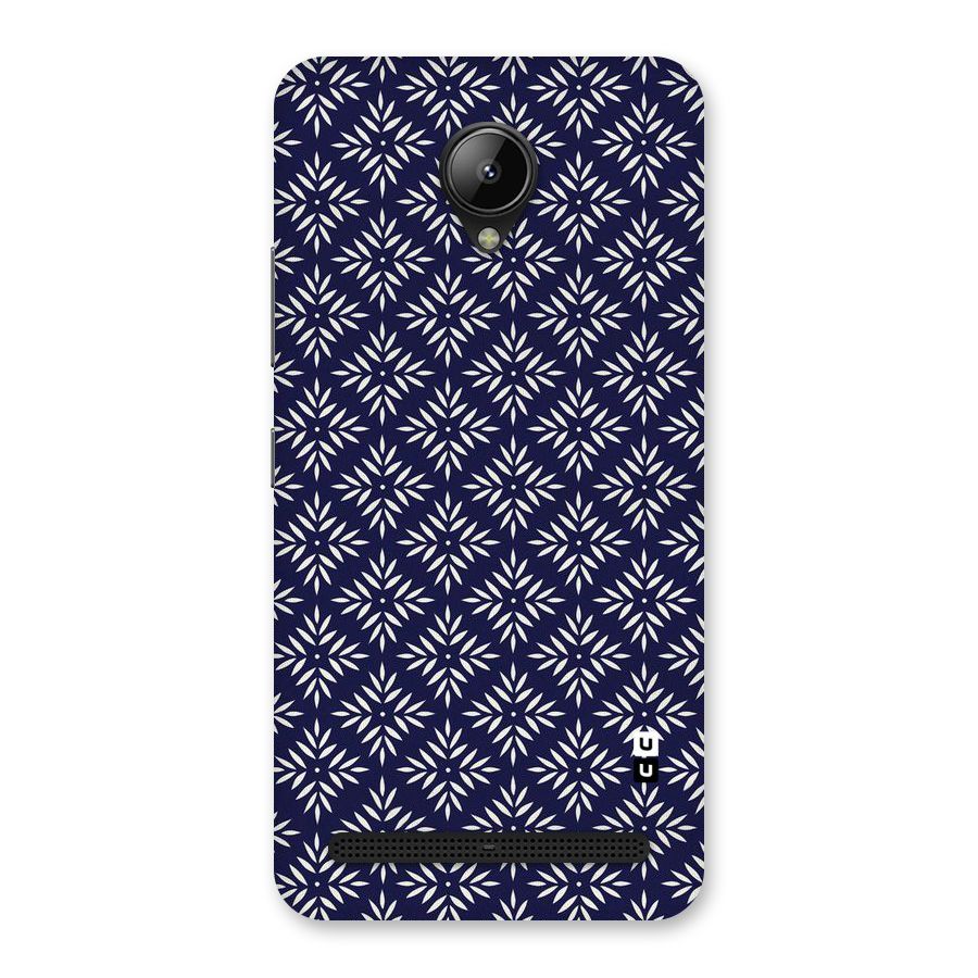 White Petals Pattern Back Case for Lenovo C2