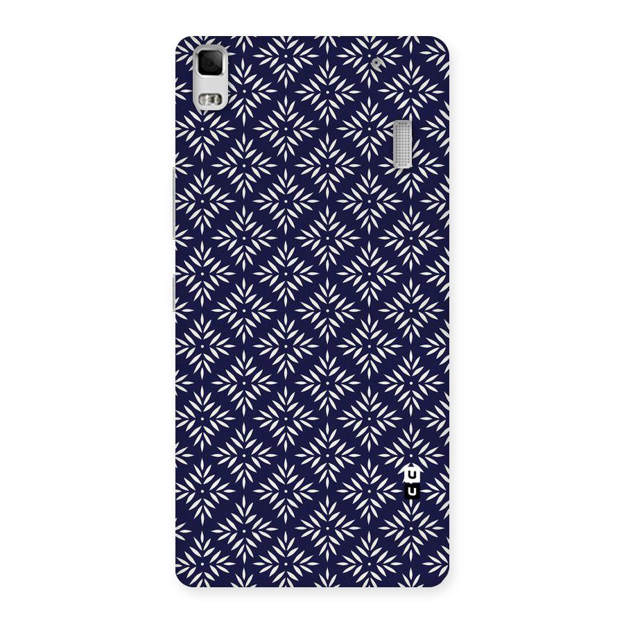 White Petals Pattern Back Case for Lenovo K3 Note
