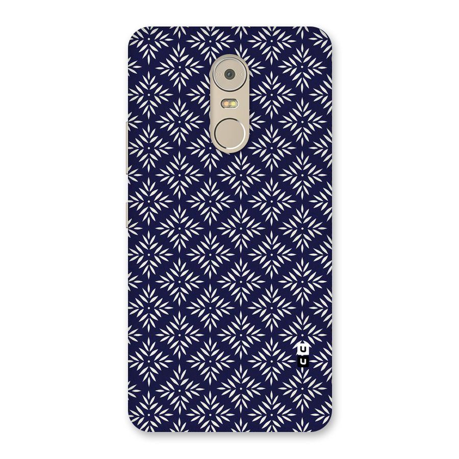 White Petals Pattern Back Case for Lenovo K6 Note
