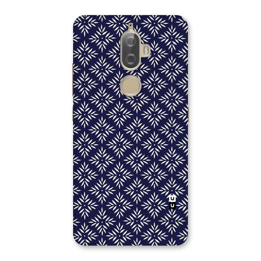 White Petals Pattern Back Case for Lenovo K8 Plus