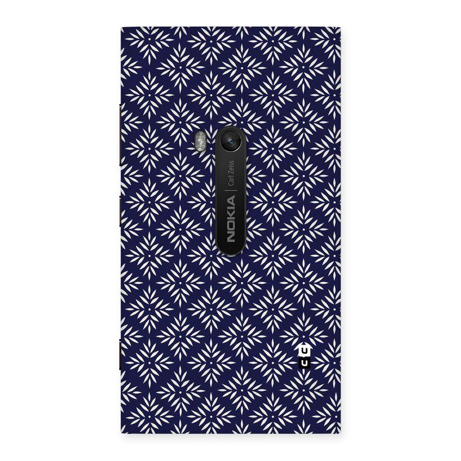 White Petals Pattern Back Case for Lumia 920