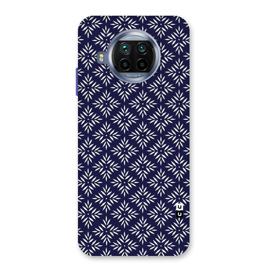 White Petals Pattern Back Case for Mi 10i