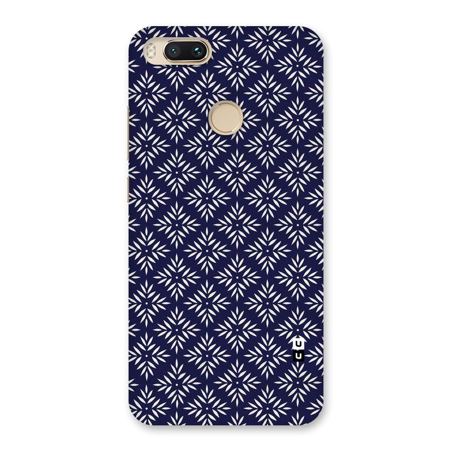 White Petals Pattern Back Case for Mi A1