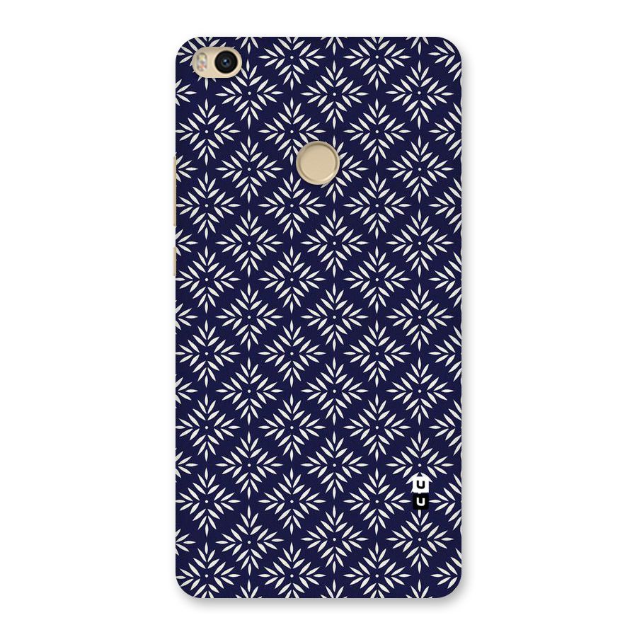 White Petals Pattern Back Case for Mi Max 2