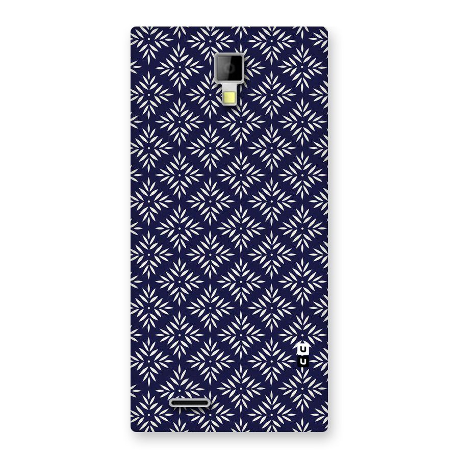 White Petals Pattern Back Case for Micromax Canvas Xpress A99