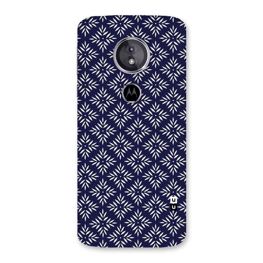 White Petals Pattern Back Case for Moto E5