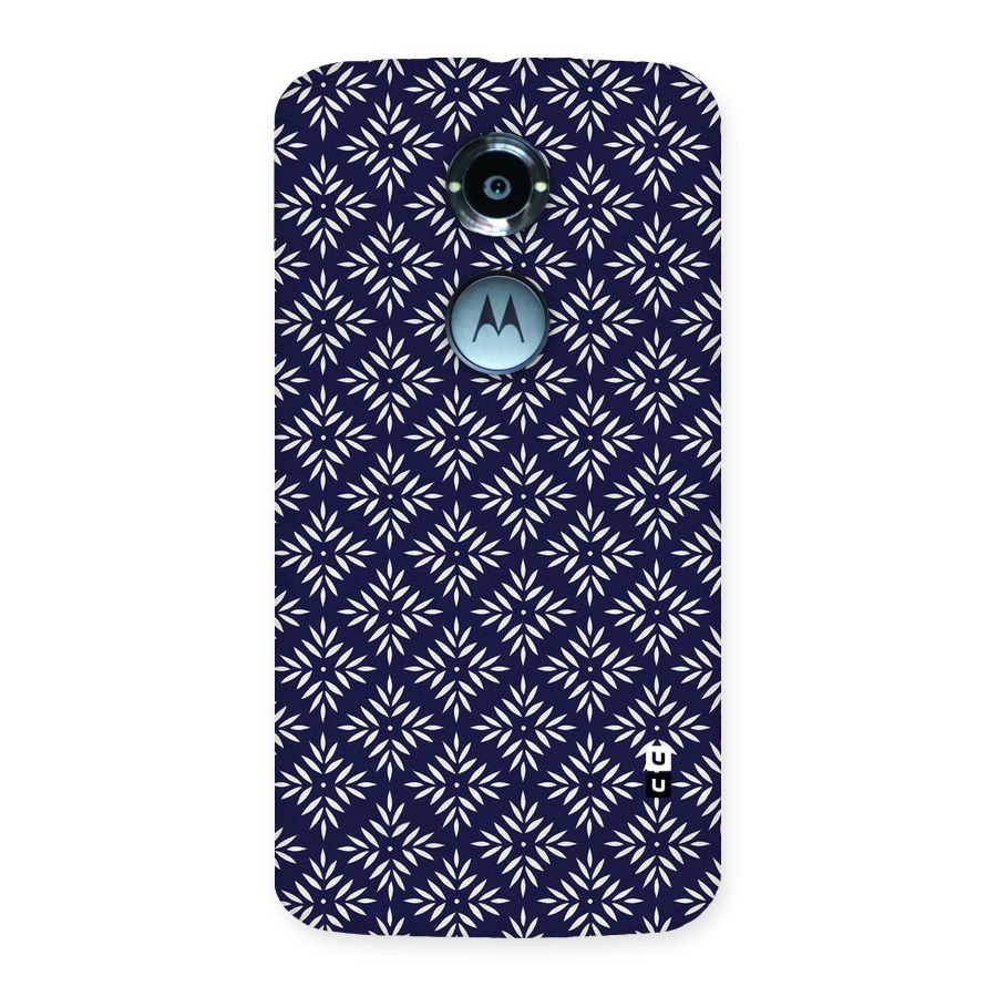 White Petals Pattern Back Case for Moto X 2nd Gen