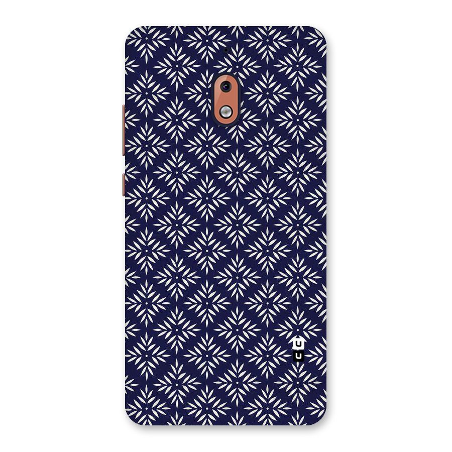 White Petals Pattern Back Case for Nokia 2.1