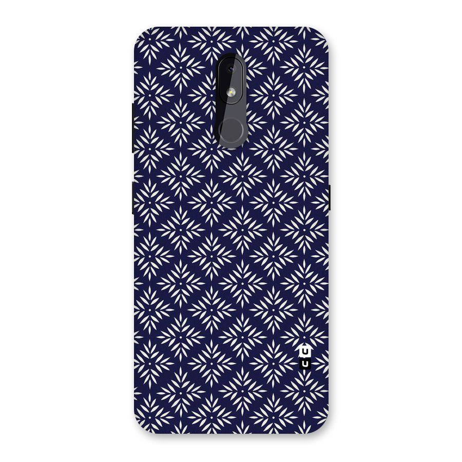 White Petals Pattern Back Case for Nokia 3.2
