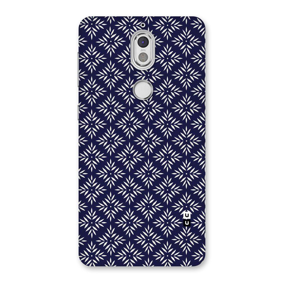 White Petals Pattern Back Case for Nokia 7